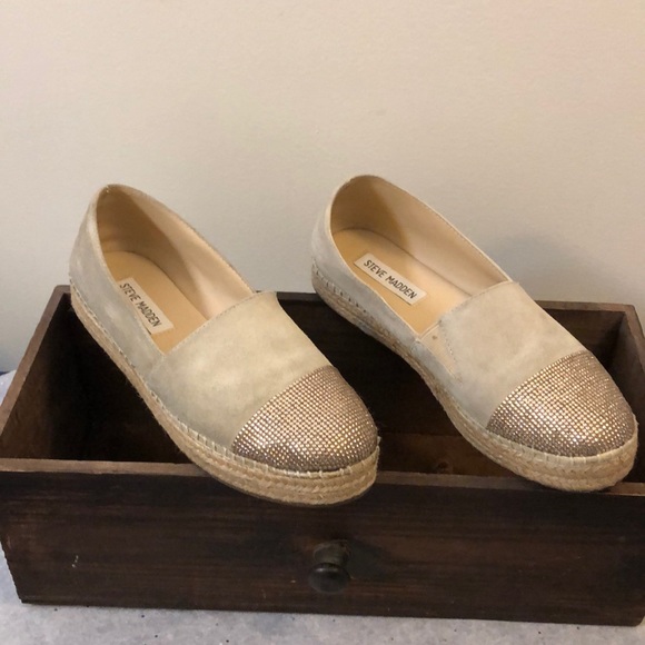 Steve Madden Women Leather/Yute Espadriles - Picture 3 of 7